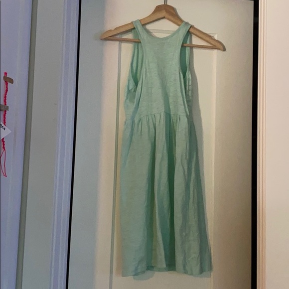 Girls turquoise dress - Picture 2 of 4